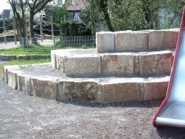 Obernkirchener Sandstein® Landschaftssteine Spielplatz